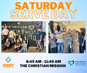 Saturday Serve Day at The Mooresville Christian Mission